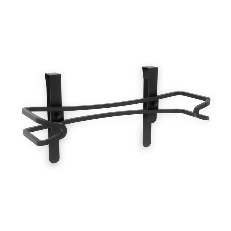 Umbra Squire Under Cabinet/Wall Mount Metal Paper Towel Holder with Mounting Hardware, Black U8