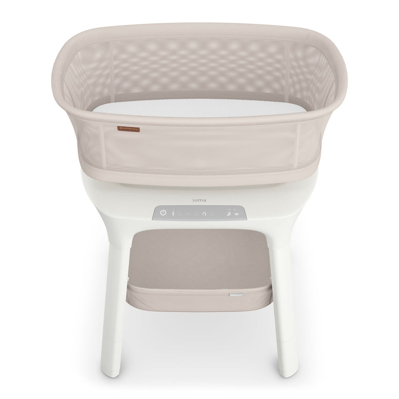 UPPAbaby Motion Smart Sleep Bassinet, Sand Melange Q6