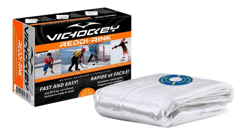 VIC Reddi-Rink EZ Freeze Ice Rink Kit, 10-ft x 20-ft R8