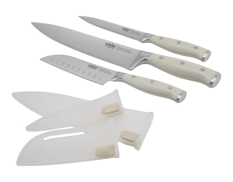 Vida 3PC KNIFE PACK WHITE Z7