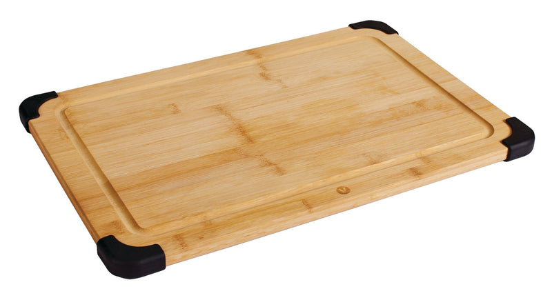 Vida by Paderno Bamboo Cutting Board, Non-Slip, 12-in x 18-in N9
