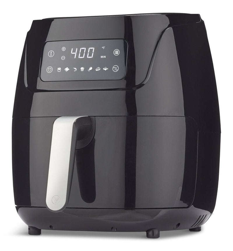 Vida by PADERNO Digital Air Fryer with Non-Stick Basket, 4.6-qt U9