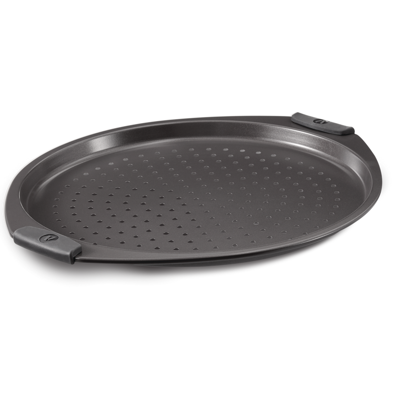 Vida by PADERNO Non-Stick Round Pizza Crisper Pan, 13.25-in F7