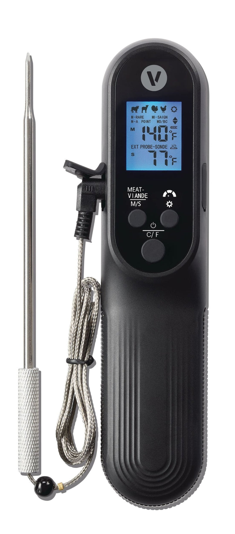 Vida by PADERNO Rechargeable Dual Cooking Thermometer X5
