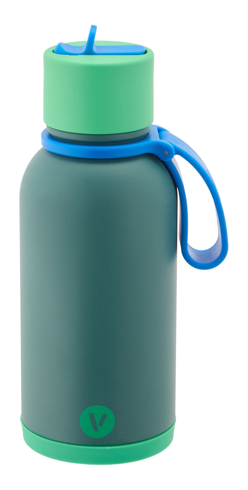 Vida by PADERNO Stainless Steel Water Bottle, Emerald, 16-oz I6