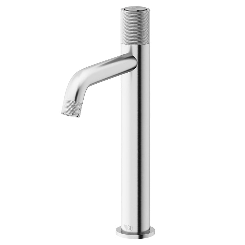 VIGO Apollo 10-in Vessel Bathroom Faucet, Various Finishes U3