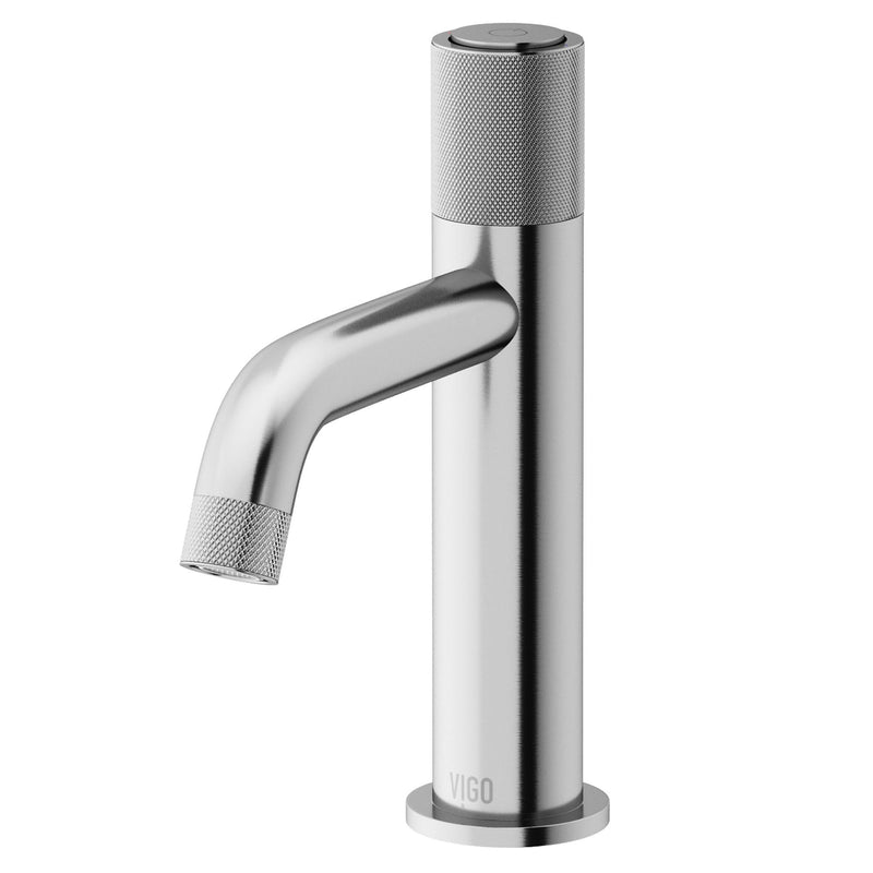 VIGO Apollo 8-in Single-Hole Bathroom Faucet, Various Finishes B1