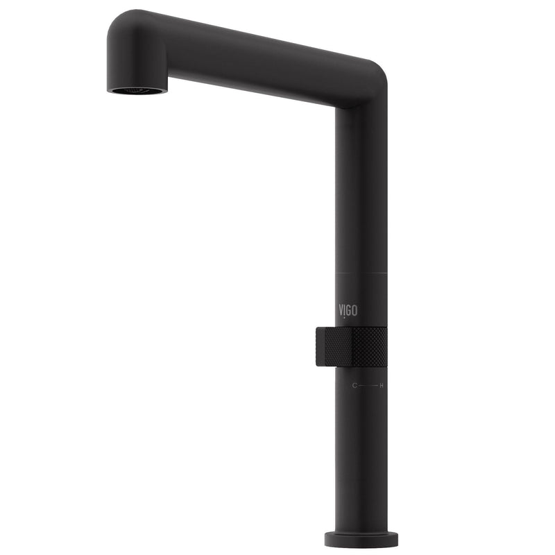 VIGO Bar 11-in Angular Kitchen Faucet, Various Finishes O5