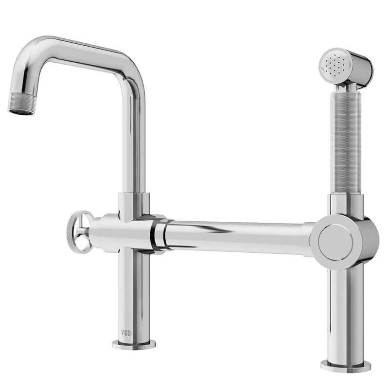 VIGO Cass Bridge Kitchen Faucet B7