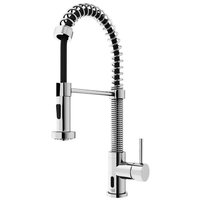 VIGO Edison 19-in Single-Handle Touchless Kitchen Faucet E3