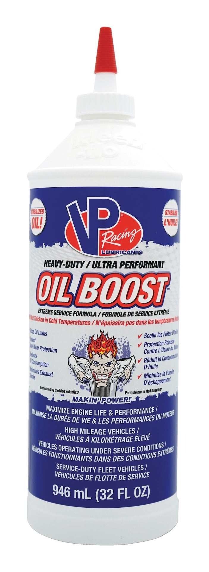 VP Racing High-Mileage Heavy-Duty Oil Boost, 946-mL C7