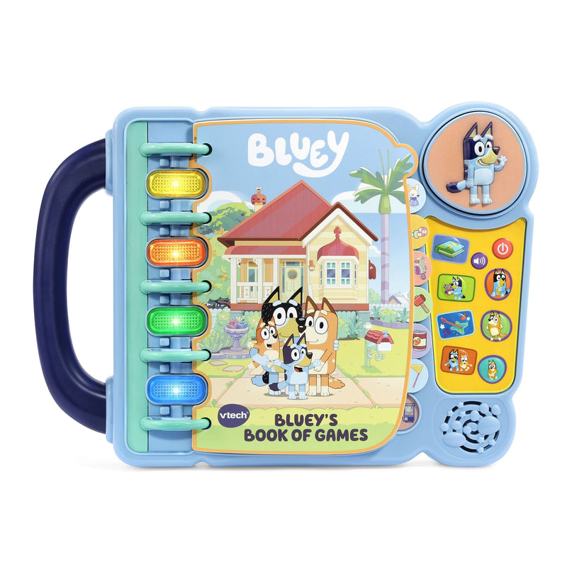 VTech Bluey Bluey's Book of Games, Ages 3-6 K6