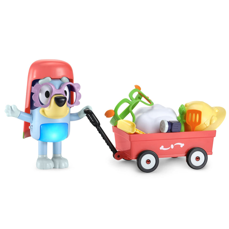 VTech Bluey Dress-Up Bluey Pretend Play Toy with Wagon L6