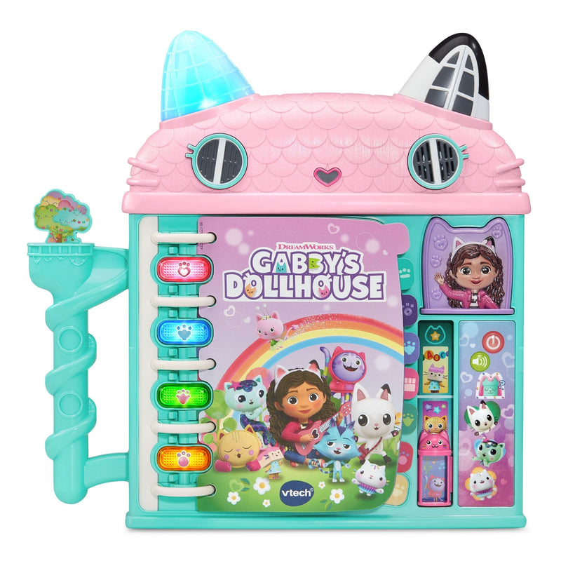 VTech Gabby's Dollhouse Cat-a-Vator Discovery Book, English C6