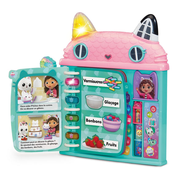 VTech Gabby's Dollhouse Cat-a-Vator Discovery Book, French T8