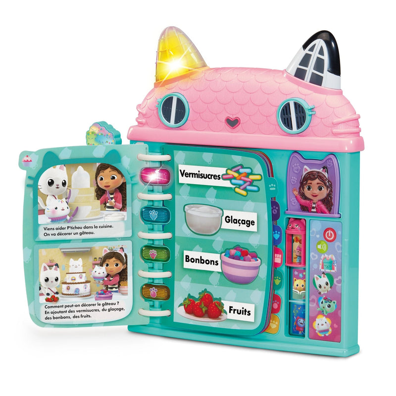 VTech Gabby's Dollhouse Cat-a-Vator Discovery Book, French T8