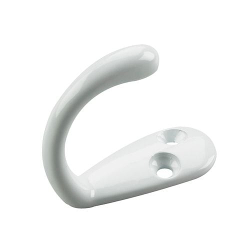 Wardrobe Hook, White, 4pk Y8