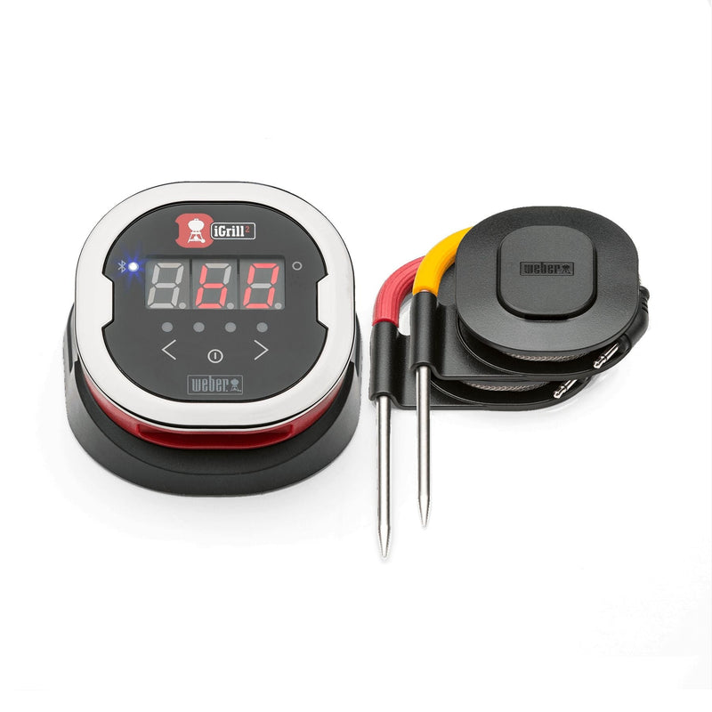 Weber iGrill 2 Bluetooth Meat Thermometer with Stainless Steel Probes G9