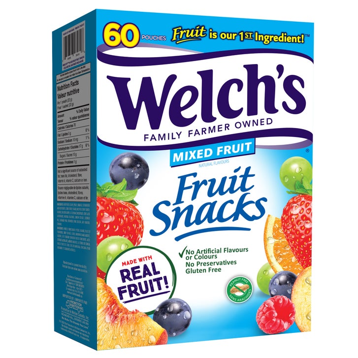 Welch's Fruit Snacks, 60 x 22 g O6