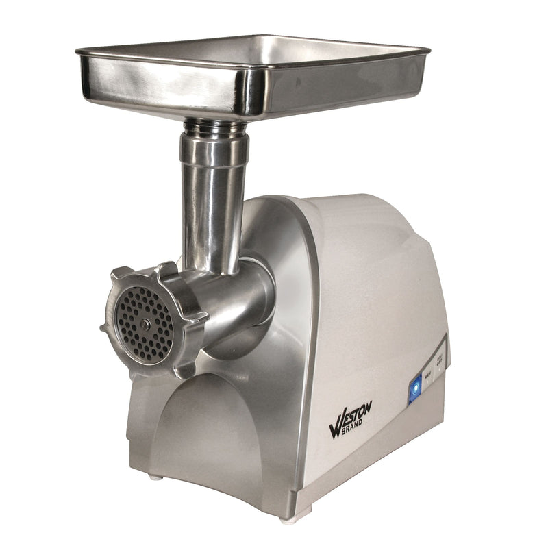 Weston 575-W Electric Meat Grinder, Stainless Steel Q8