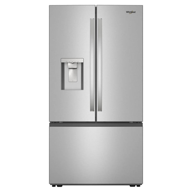 Whirlpool 36 in. 30 cu ft. Standard Depth French Door Refrigerator with In-Door Water and Ice Maker K8