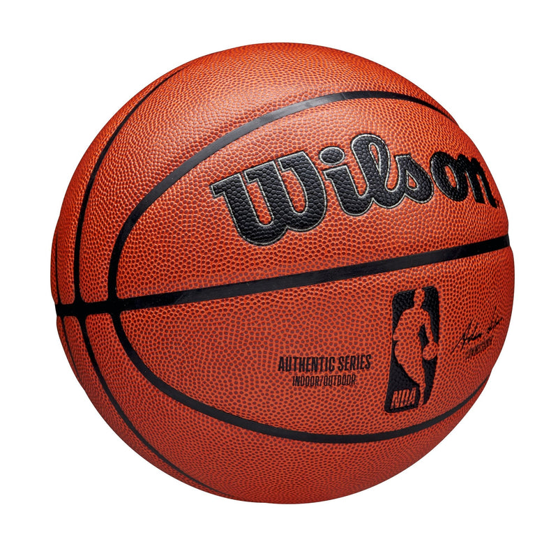 Wilson NBA Authentic Indoor/Outdoor Basketball, Official Size, Brown L0