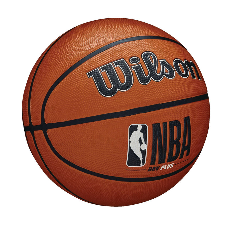 Wilson NBA DRV Plus Outdoor Rubber Basketball, Official Size 7 (29.5-in), Brown M2