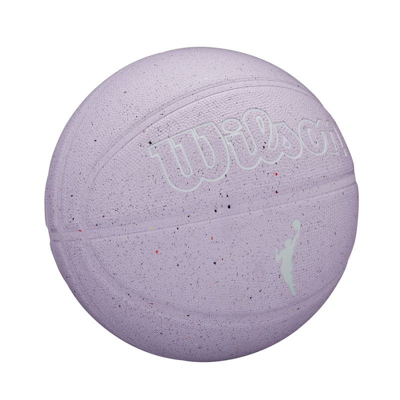 Wilson WNBA Heir Eco Basketball, Size 6, Rubber, Lavender V1