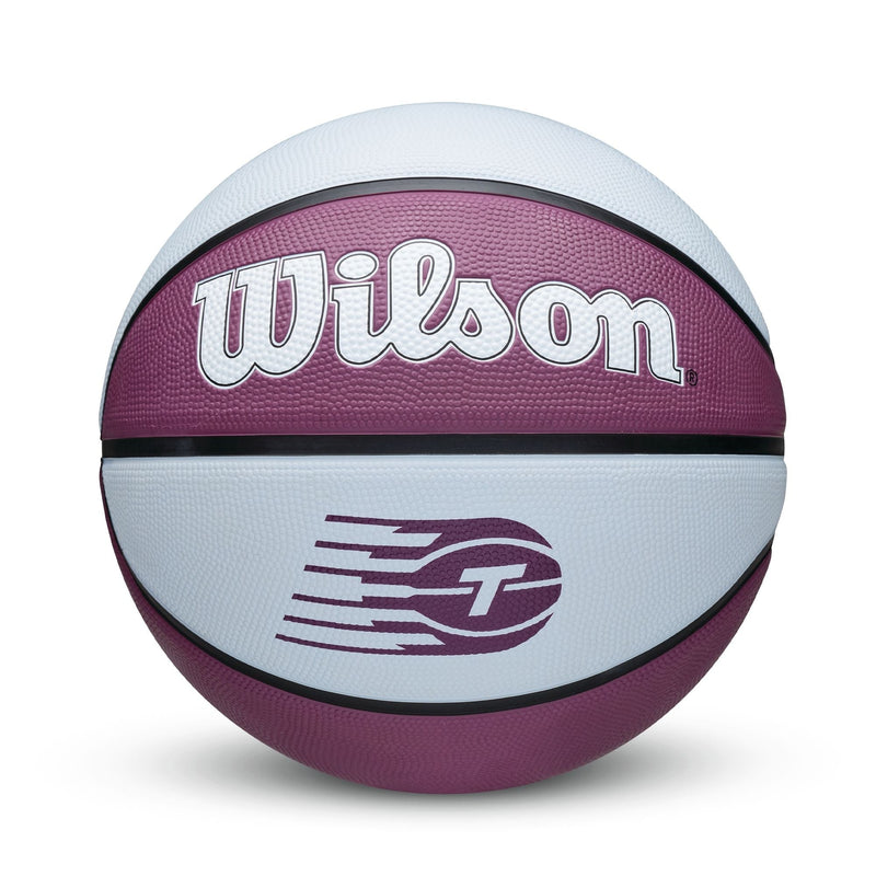 Wilson WNBA Toronto Tempo Team Tribute Basketball, Official Size 6 (28.5-in), Purple P8
