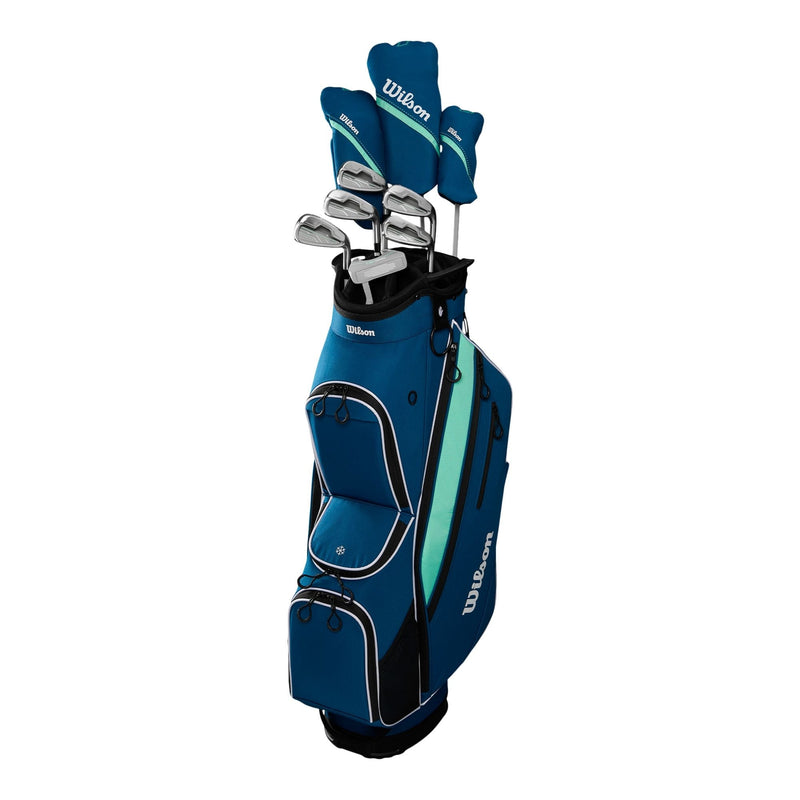 Wilson Women's X-31 Complete Golf Club Set with Golf Bag, Standard Grip E9
