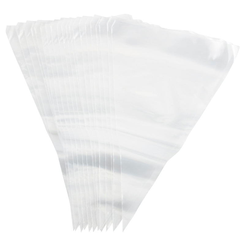 Wilton Disposable Piping Decorating Bag, Clear, 24-pk, for Baking/Cake Decoration L1