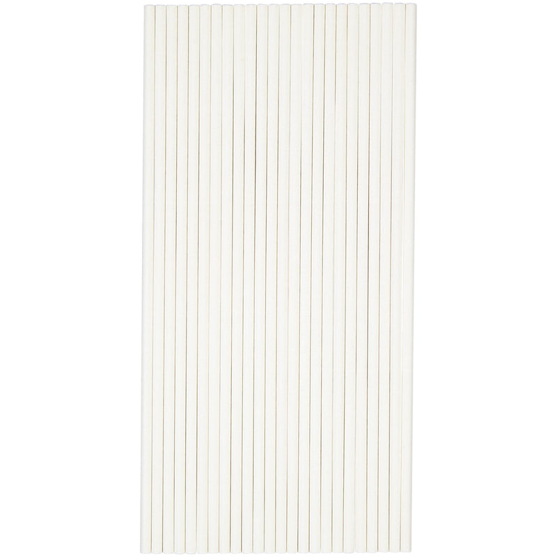 Wilton Lollipop & Cake Pop Stick, White, 8-in, 25-pk, for Baking/Cake Decoration K4