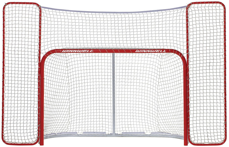 Winnwell Steel Street Hockey Net with Backstop, 72-in B8