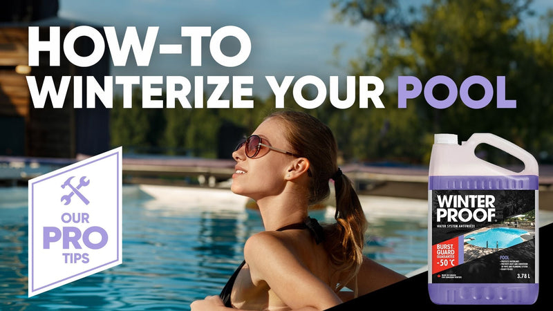 WinterProof - Pool Water System Antifreeze with BurstGuard Guarantee -50°C, 3.78 L F6