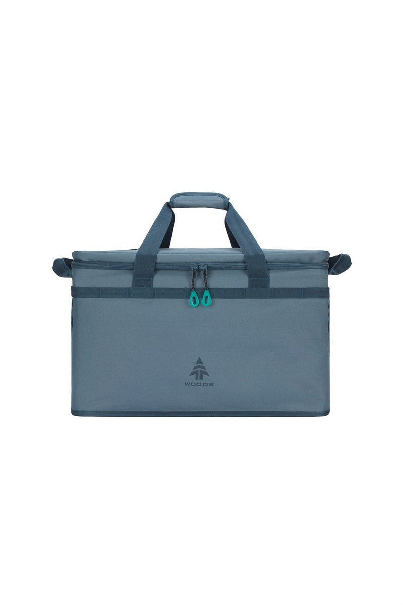 Woods Haul Portable Collapsable Camp Gear Storage Tote, 60-L F8