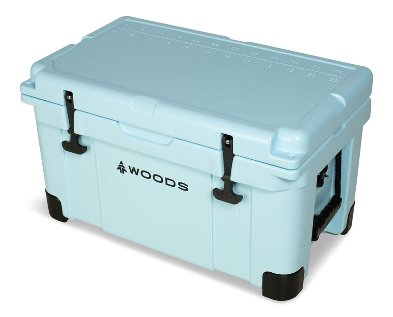 Woods Roto-Moulded Cooler, Light Blue,35 L G3