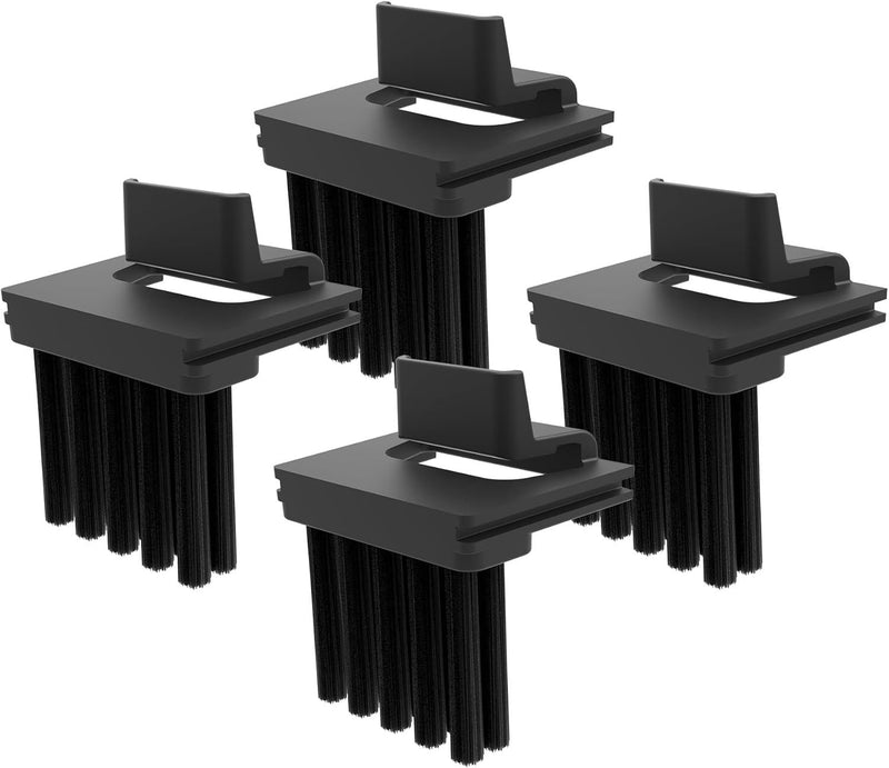 Worx Wheel Brush for Vision Cloud 2.0 2WD Models, 4pcs, Black O0