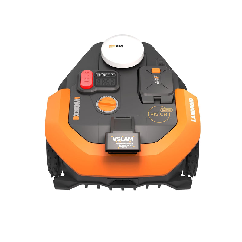 Worx WR310 Landroid Vision Cloud Robotic Mower, 1/4 Acre G1