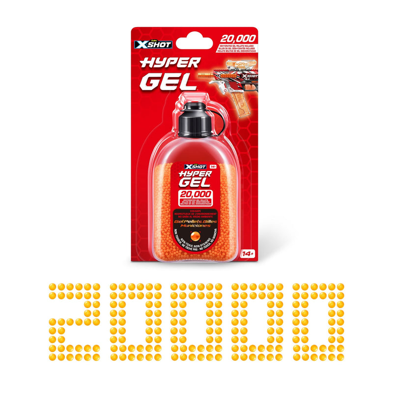 X-Shot Hyper Gel Eco-Safe Pellet Refills, 20000-Balls, Ages 14+ P9
