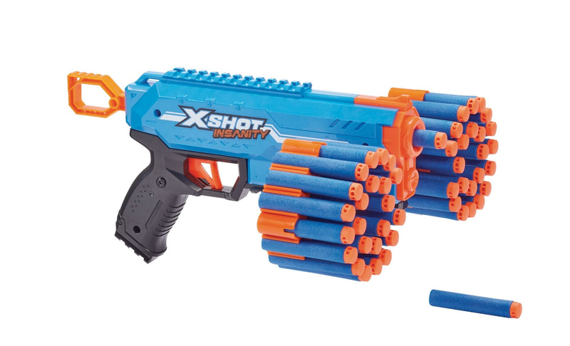 X-Shot Insanity S1 Maniac Dart Pistol with Accessories, 36-Darts, Ages 8+ B9