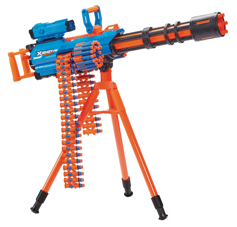 X-Shot Insanity S1 Motorised Rage Fire Dart Blaster, Ages 8+ N5