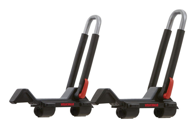 Yakima JayLow J-Cradle Roof Top Mount Kayak Rack with Tie-Downs, 2-pc C5