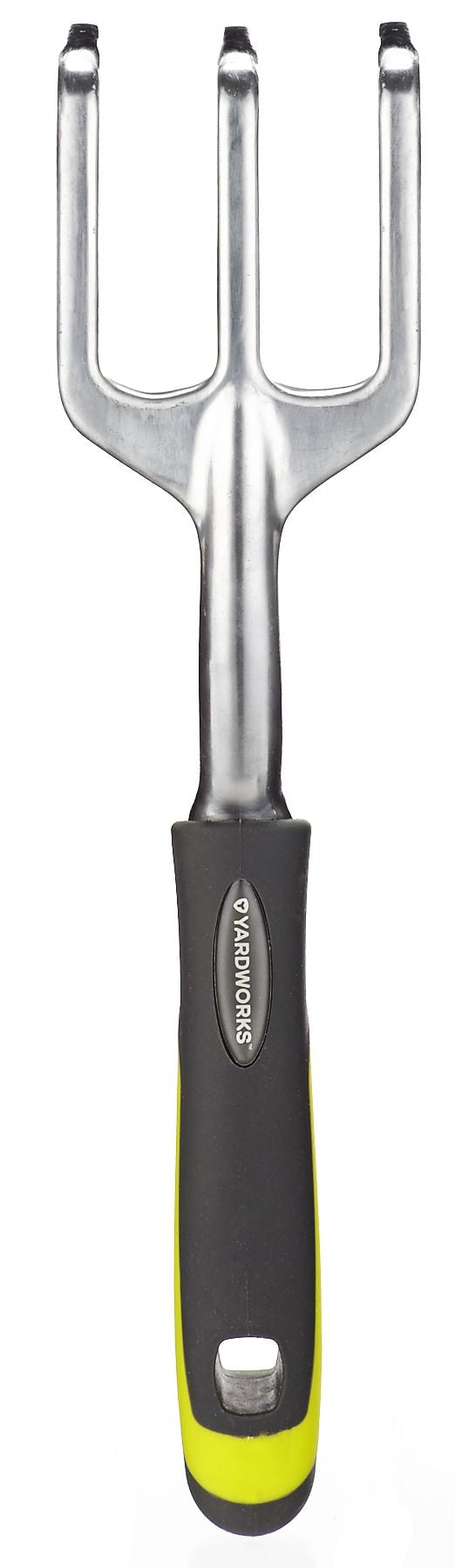 Yardworks 11-in Stainless-Steel Hand Cultivator with Rubber Handle V9