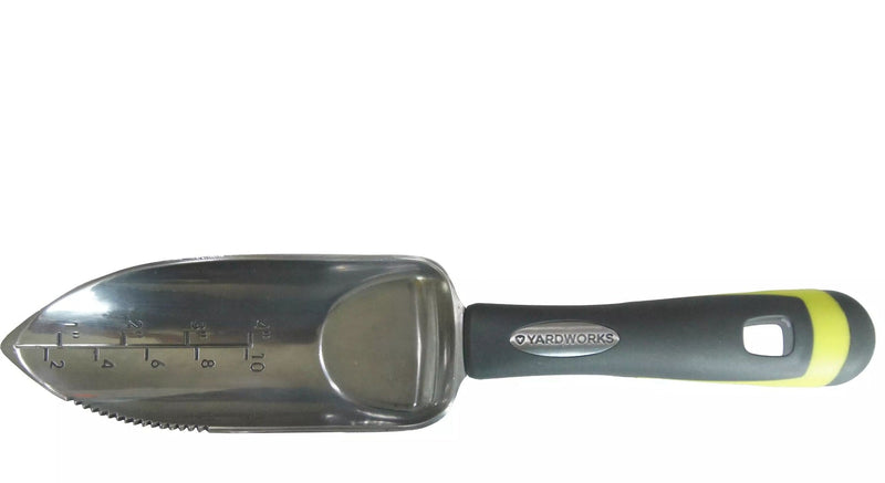 Yardworks 14-in Aluminium Hand Transplanter with Rubber Handle, XL S5