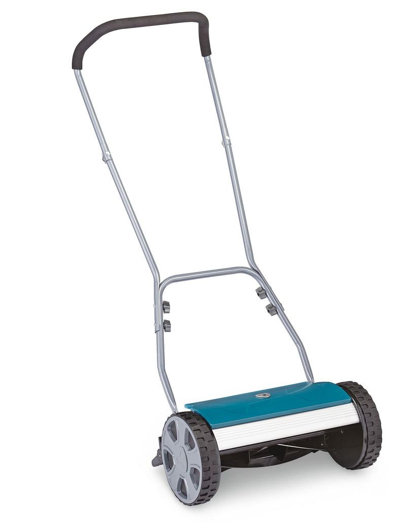 Yardworks 5-Blade Manual Walk Behind Reel Lawn Mower, 14-in I0
