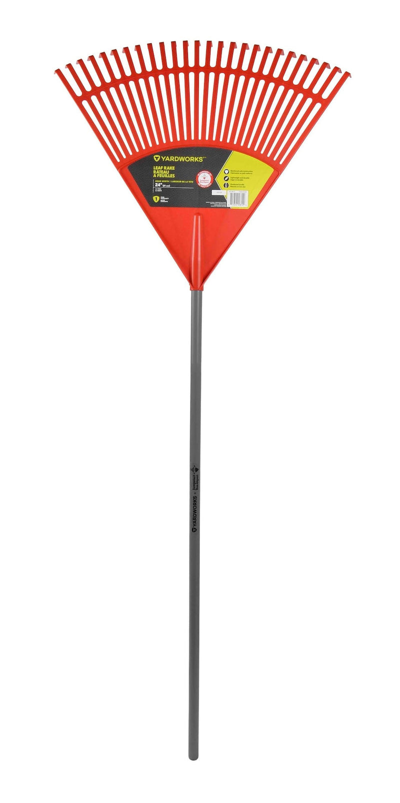 Yardworks Jumpstart Rake, Lightweight, 24-in K7