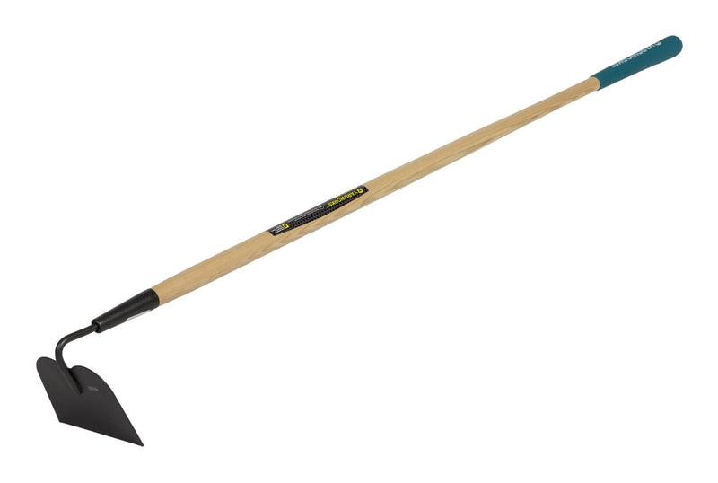Yardworks Tempered-Steel Garden Hoe, 48-in Hardwood Shaft N6
