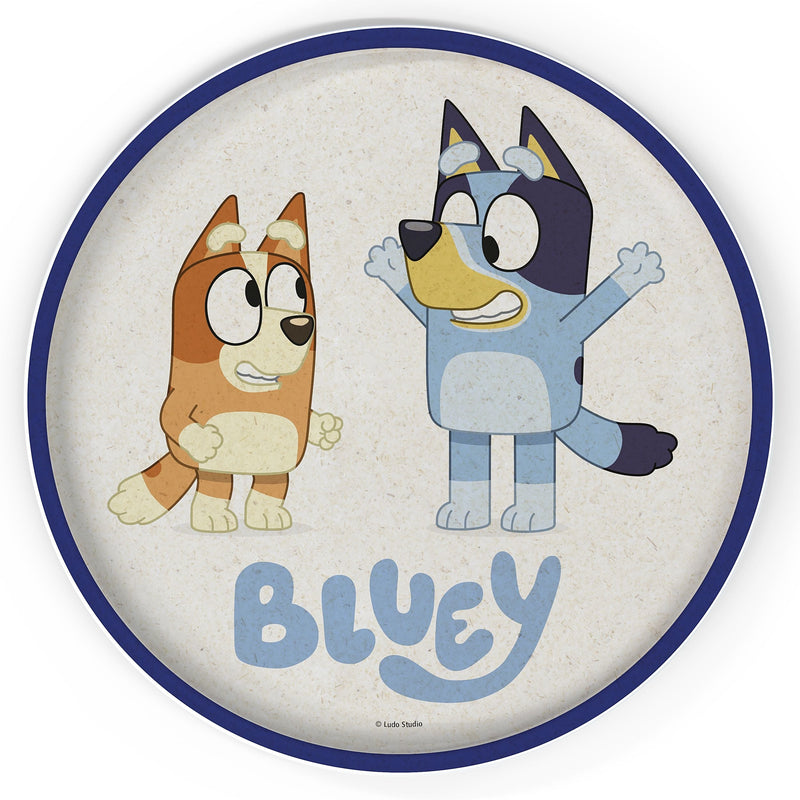 Zak Designs Bluey Bamboo Fibre Plate, 8-in H2