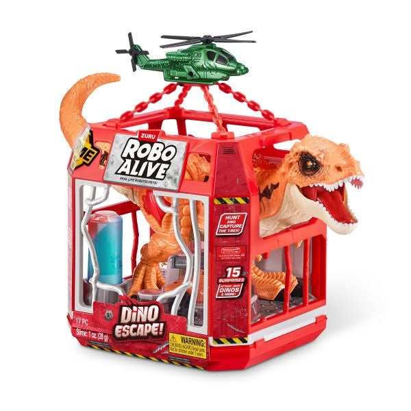 Zuru Robo Alive Dino Escape Series 1 Dinosaur Playset N1