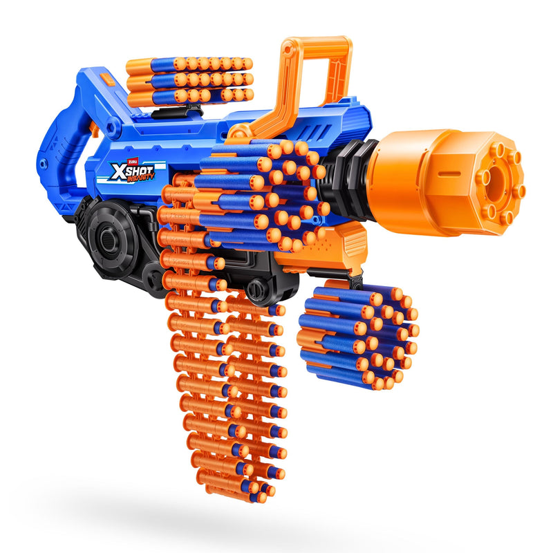 Zuru X-Shot Insanity Smoking Barrel Foam Dart Toy Blaster with 72 Darts Q4